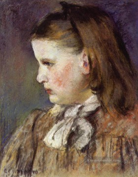  pissarro - Porträt eugenie Estruc 1876 Camille Pissarro